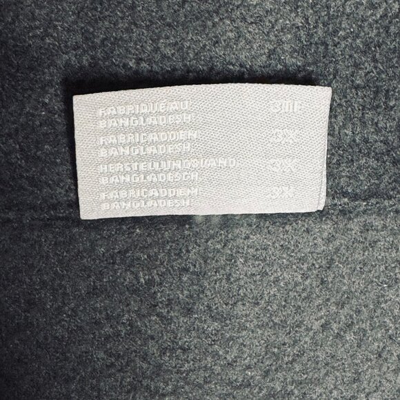 EUC Columbia Vest Woman's 3X Plus Fleece Gray Foldable Collar Zippered Pockets - Picture 7 of 13